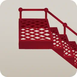 移動式のタラップ・右