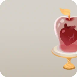 怪しい林檎型の瓶