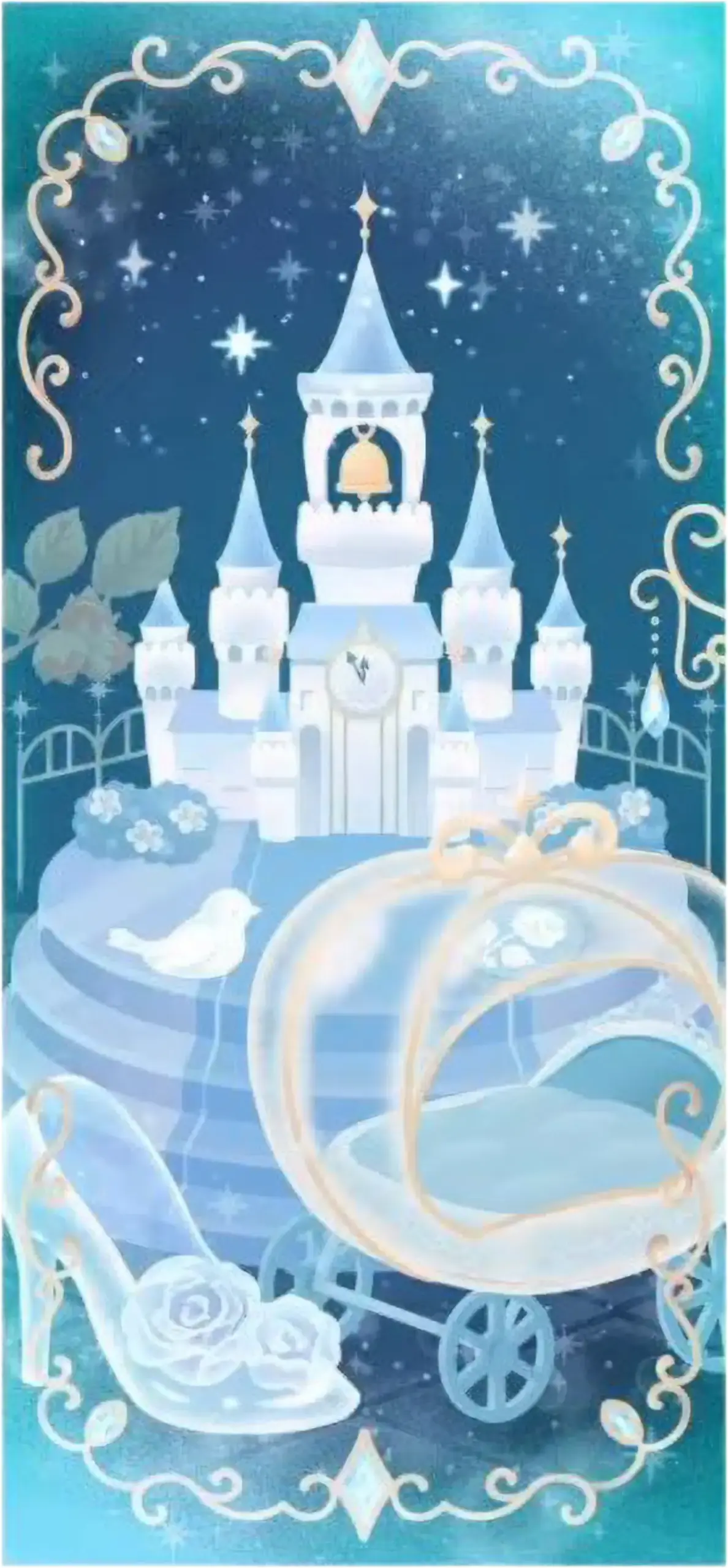 シンデレラとガラスの靴の物語