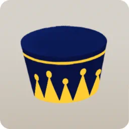 ナッティ・マハラの帽子・青