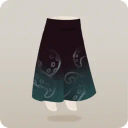 タコロングボトムス・黒