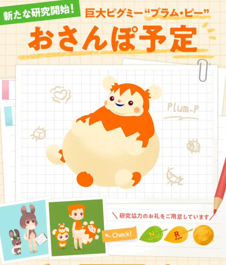 プラム・ピーのおさんぽ