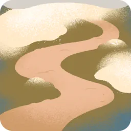 甘い家へと誘う小道