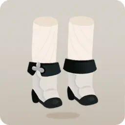 研究員のモノクロブーツ