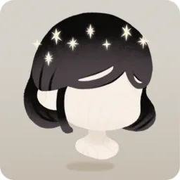 輝くダークヘア