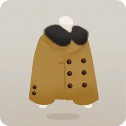 トレンチデザインコート