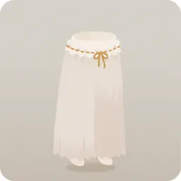 素朴なコットンパンツ