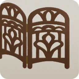 ラタンの小さなパーティション