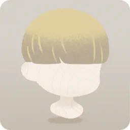 やわらかプラチナマッシュヘア