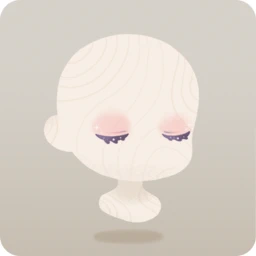 静かな夜を纏った目