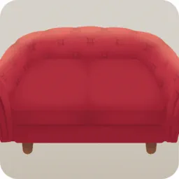 特別にあつらえたソファ