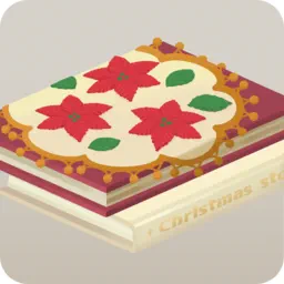 重ねたクリスマスの本