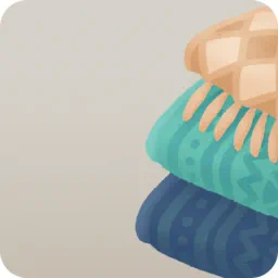 ふかふか重ねブランケット