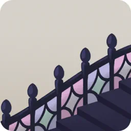 ステンドグラスの階段