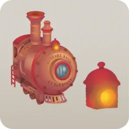 機関車レッドアルケミストの木