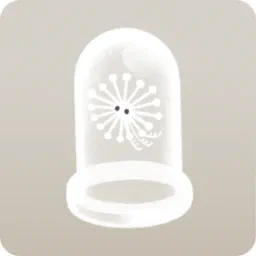 試験官帽・ケセランパサラン