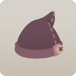 小さいステッチの帽子