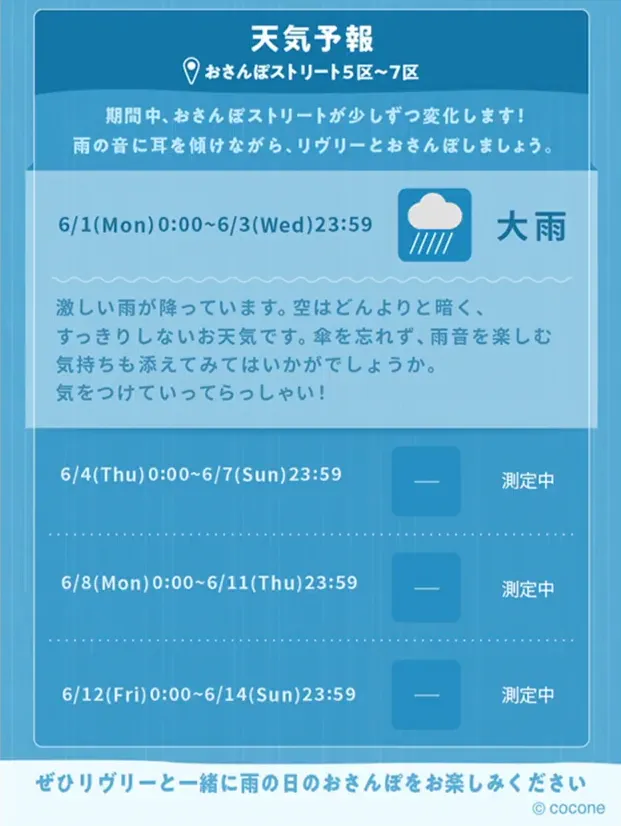 天気予報