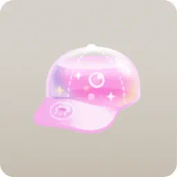 ウォーターガラスキャップ・ピンク