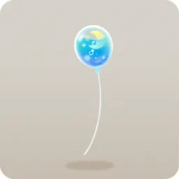 ウォータームーンバルーン