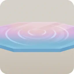 水面を映すアクリル板