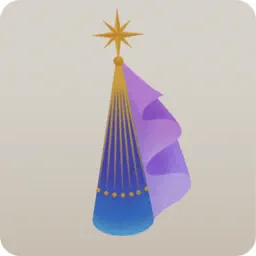 魔法使いの流れ星ハット